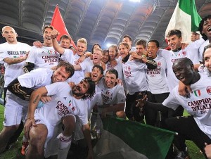 Il Milan si laurea Campione d'Italia 2010-11