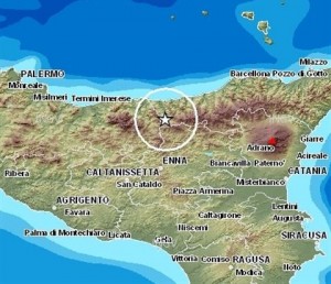 Terremoto tra Messina e Palermo, scossa magnitudo 3.1