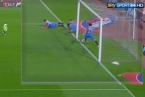 Catania-Milan 1-1, per Marotta il tiro di Robinho era dentro
