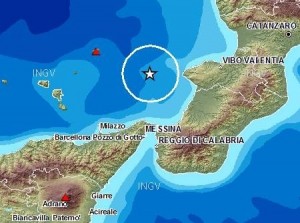 Terremoto oggi in Sicilia e Calabria: magnitudo 3.3 sullo stretto di Messina