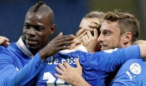 Italia-Danimarca 3-1: decidono Montolivo, De Rossi e Super Mario Balotelli 