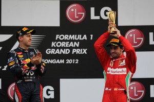 Formula 1: Vettel vince il GP di Corea e sorpassa Alonso (3°) 