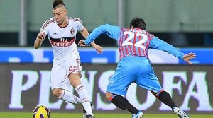 Catania-Milan 1-3: gol, interviste e video della partita (Serie A 2012-13)