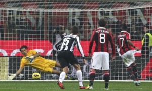 Milan-Juventus 1-0: gol, interviste e video della partita (Serie A 2012-13)