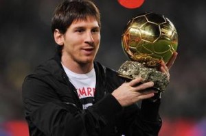 Pallone d'oro 2012: vince Lionel Messi, è il quarto consecutivo