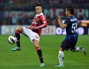 Inter-Milan, formazioni ufficiali in campo (Serie A 2012-13) [risultato finale 1-1]