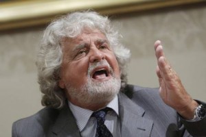Beppe Grillo dichiara: “Mai con il pdl, mai con il pd!”