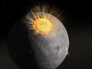 Asteroide colpisce la Luna, il più grande impatto in diretta