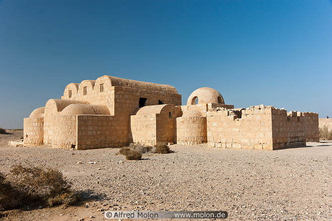 Qusayr-Amra deserto castello