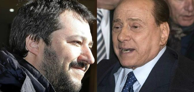 Ipotesi di alleanza Salvini-Berlusconi in vista delle elezioni regionali